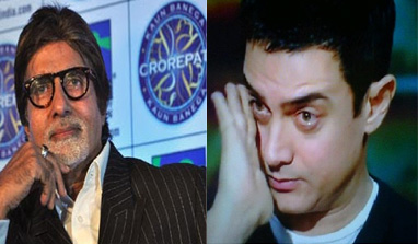 Did Amitabh Bachchan aim to take a dig at tear jerking Aamir Khan?